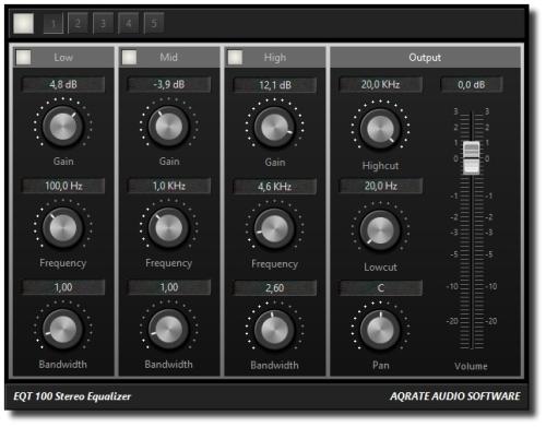 EQT-100 Stereo Equalizer