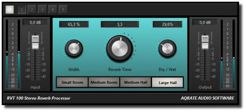 RVT-100 Reverb Plugin